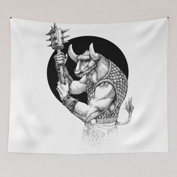 Item preview, Minotaur designed and sold by matthewsart.