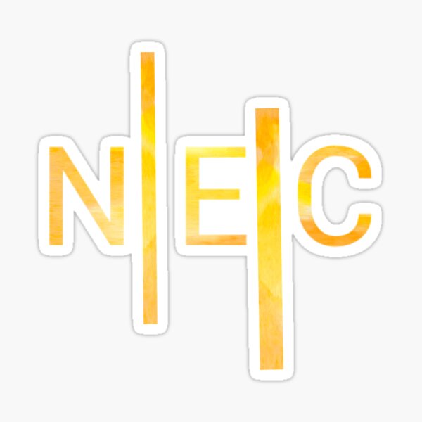NEC (2) Sticker