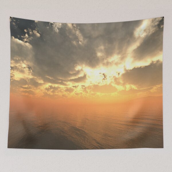 Item preview, Cloudy Sunrise Over Water designed and sold by FutureImaging.