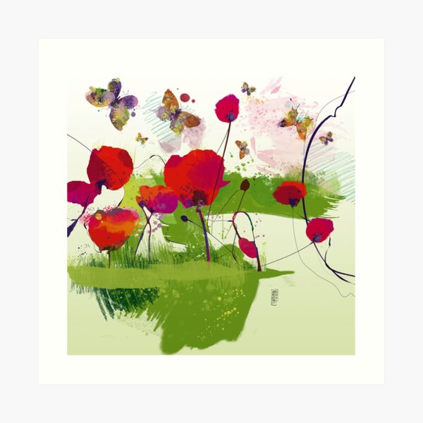 Spring's coming Art Print
