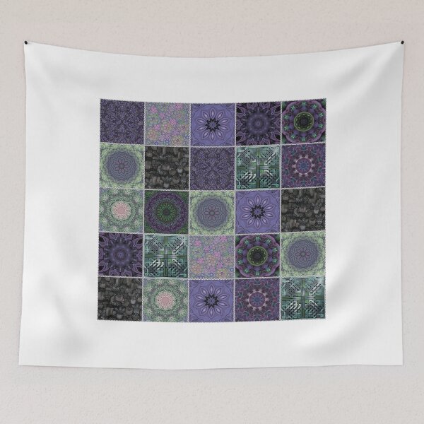 Item preview, Lavender Crazy Quilt designed and sold by bloomingvine.