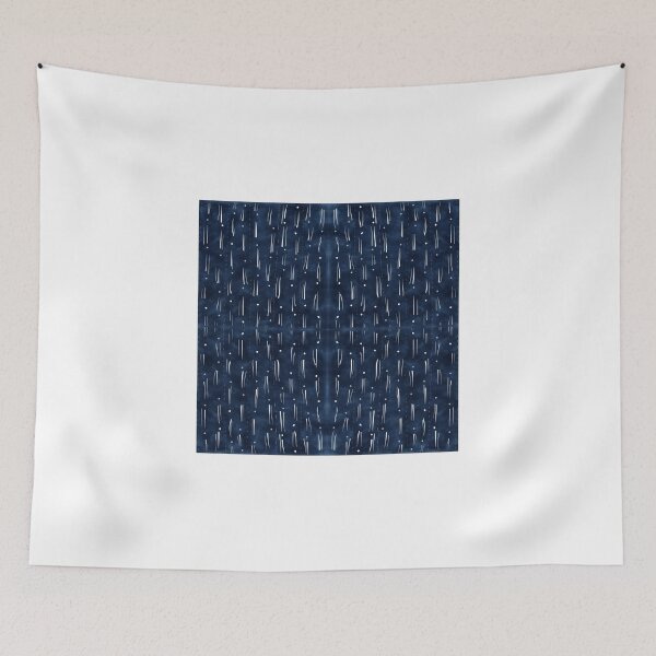 Item preview, Indigo With White Dashes designed and sold by Kscarritt.
