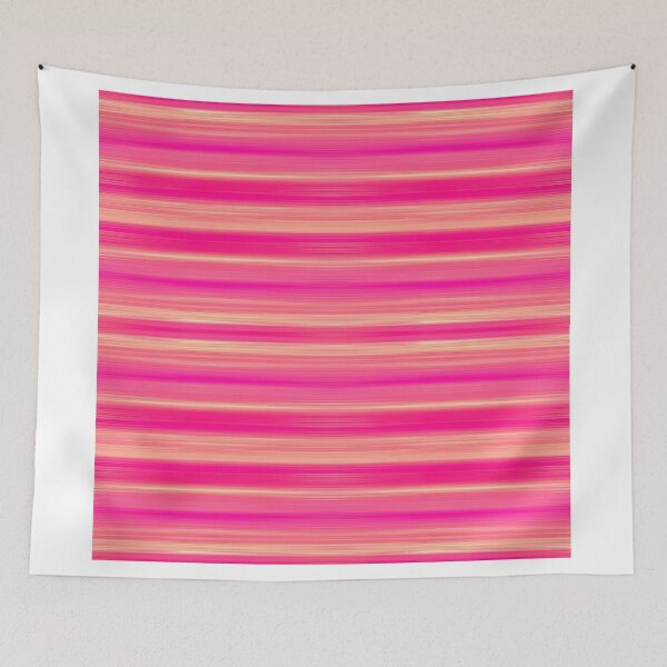 Aperçu de l'œuvre Coral and Pink Brush Stroke Painted Stripes créée et vendue par Blkstrawberry.