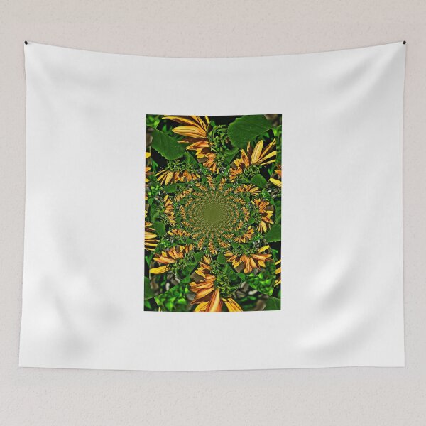 Item preview, Trippy Sunflower designed and sold by Rebecca Bryson.