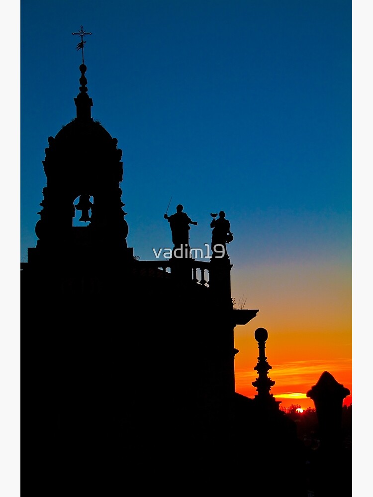 Santiago de Church at the Poster for