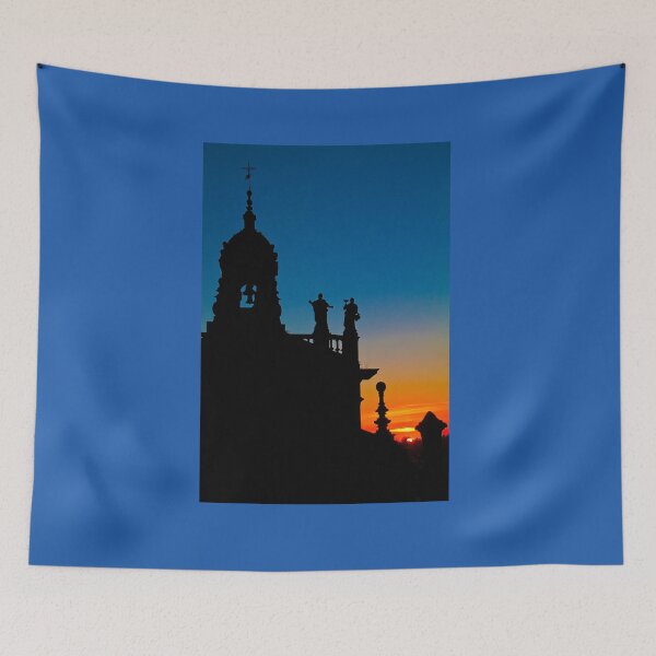 Item preview, Spain. Santiago de Compostela. Church at the sunset. designed and sold by vadim19.