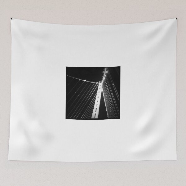 Item preview, LIFE'S LITTLE GEMS - B&W Bay Bridge designed and sold by Vanessa Sam.