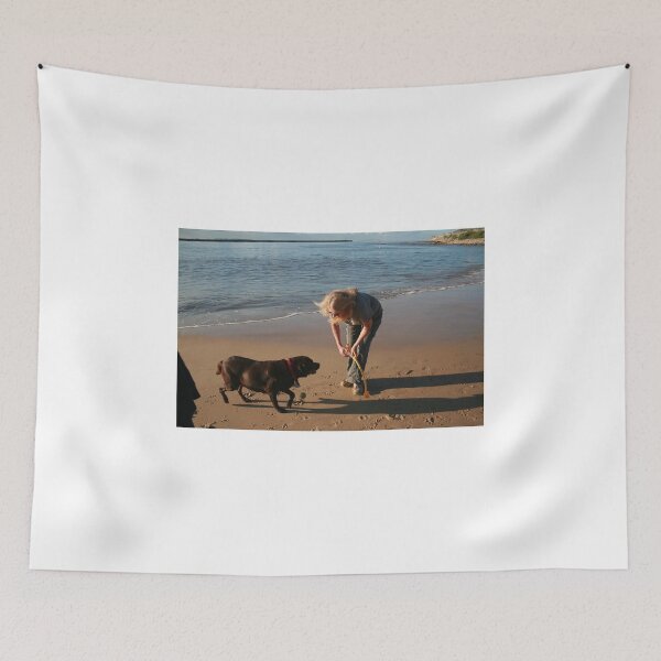 Item preview, 21. Carole & her Chocolate Labrador designed and sold by Cathie Brooker.