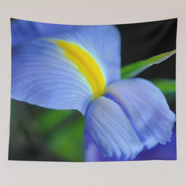 Item preview, Blue and yellow Iris designed and sold by bloomingvine.