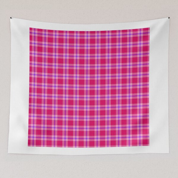 Item preview, Fuchsia and Purple Tartan Plaid Pattern designed and sold by Greenbaby.