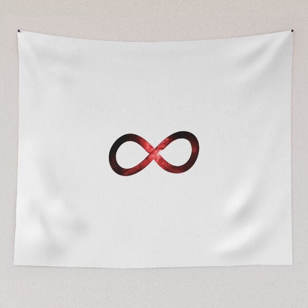 Item preview, Red Space Infinity Symbol designed and sold by DIMIART.