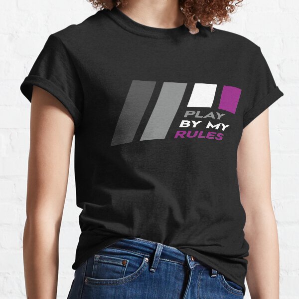 Pride Stripe: Play By My Rules Classic T-Shirt