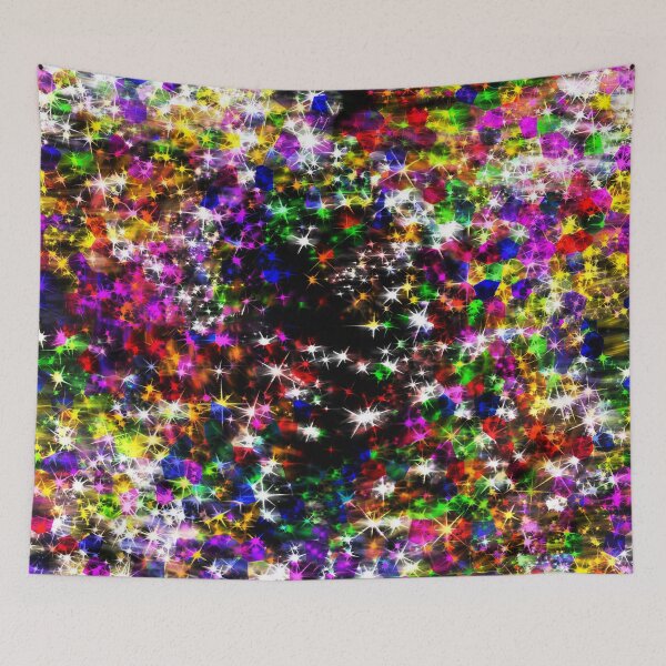 Item preview, Rainbow Sparkle Pattern designed and sold by bloomingvine.