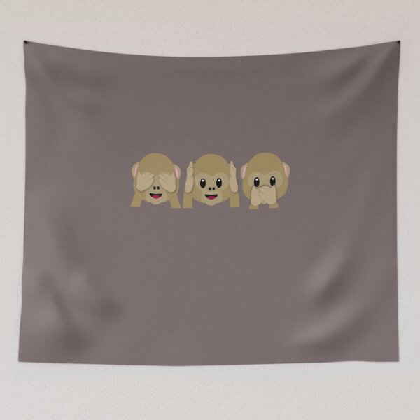 Item preview, Three Wise Monkeys designed and sold by SRAGLLEST.