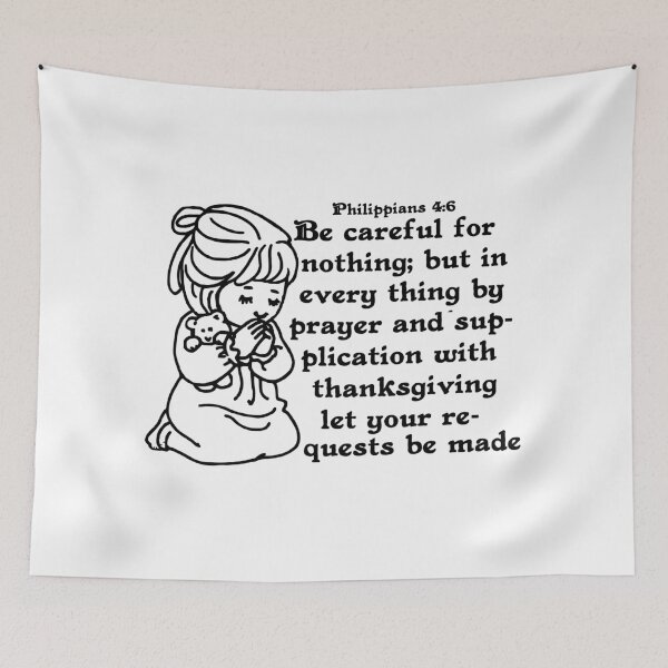 Item preview, PHILIPPIANS 4:6 - BE NOT ANXIOUS designed and sold by Calgacus.