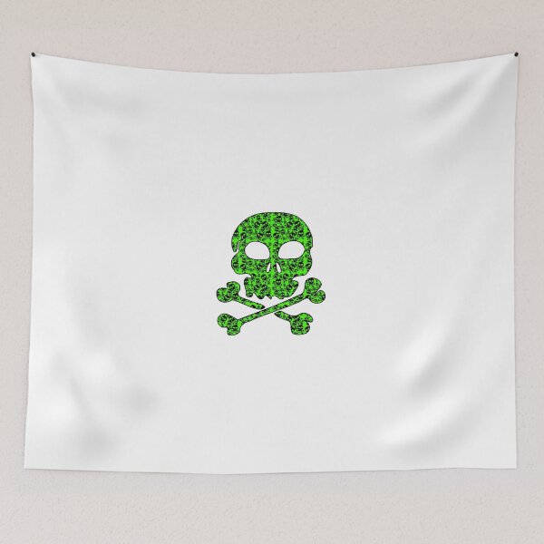 Item preview, Green Skulls Pattern designed and sold by Greenbaby.