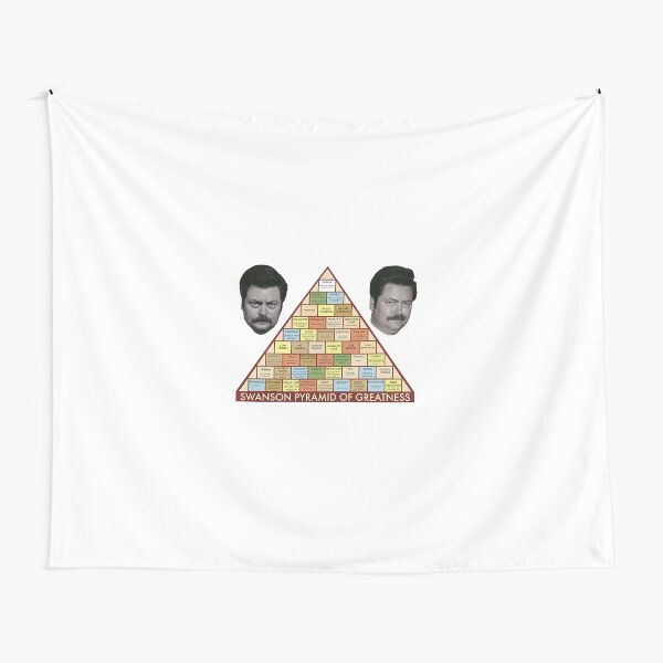 Swanson Pyramid of Greatness Tapestry