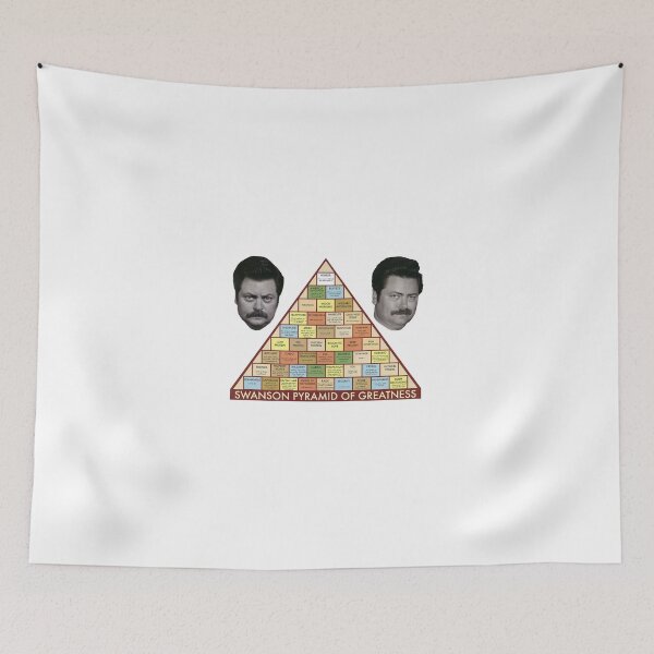 Item preview, Swanson Pyramid of Greatness designed and sold by TheRonSwanson.