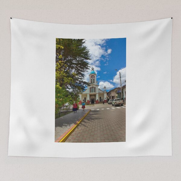 Item preview, Central San Fernando - Ecuador - Watercolor designed and sold by alabca.