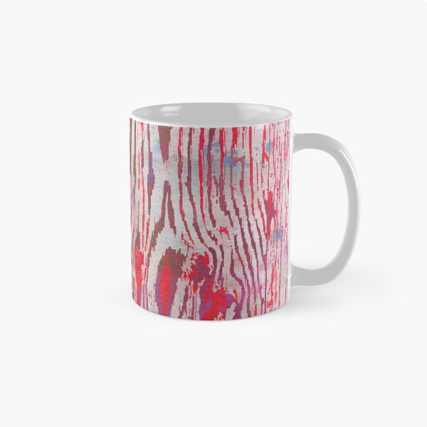 Item preview, Modern Faux Bois Woodgrain Pattern in Red designed and sold by AndreaHelmArt.