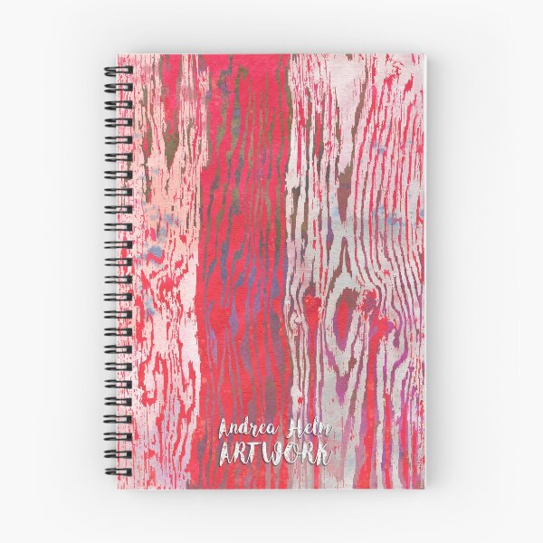 Item preview, Modern Faux Bois Woodgrain Pattern in Red designed and sold by AndreaHelmArt.
