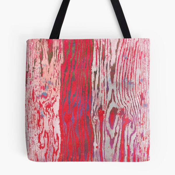 Item preview, Modern Faux Bois Woodgrain Pattern in Red designed and sold by AndreaHelmArt.