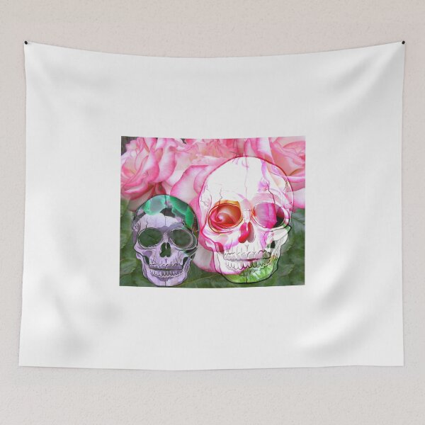Item preview, Skulls and roses  "I'm watching you" designed and sold by JoAnnFineArt.