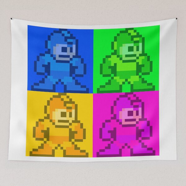 Item preview, Mega Man Pop Art designed and sold by MillsLayne.