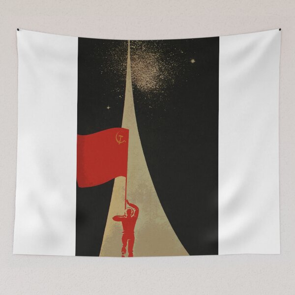 Item preview, all the way up to the stars  - soviet union propaganda designed and sold by SofiaYoushi.