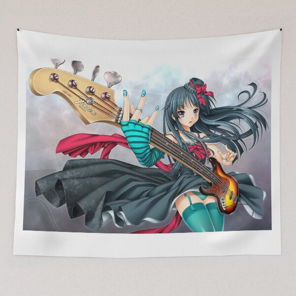 Item preview, anime girl with a guitar designed and sold by Spikeynator.