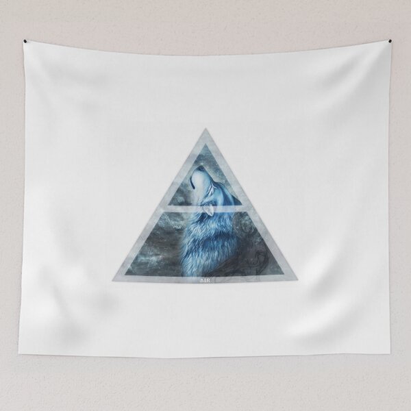 Item preview, 4 Elements - AIR Wolf designed and sold by WolfPathStudio.