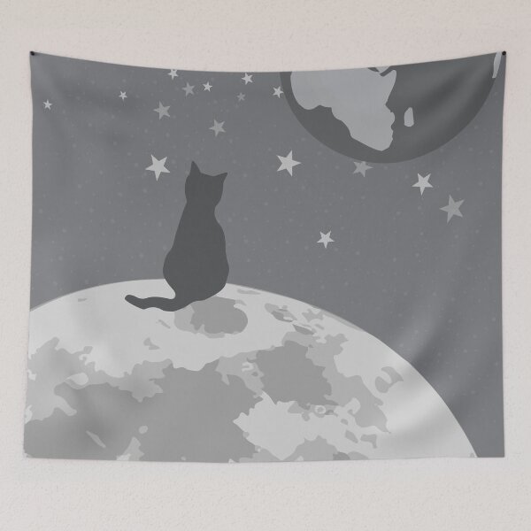 Item preview, Space Cat designed and sold by TinkM.