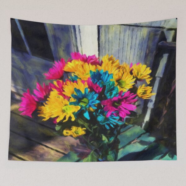 Item preview, Spring daisies on The Porch designed and sold by bloomingvine.