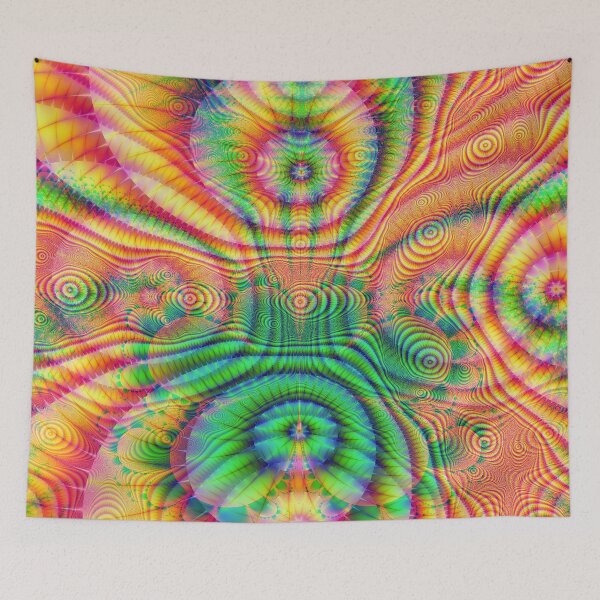 Item preview, Rainbow Fractal 7 designed and sold by bloomingvine.