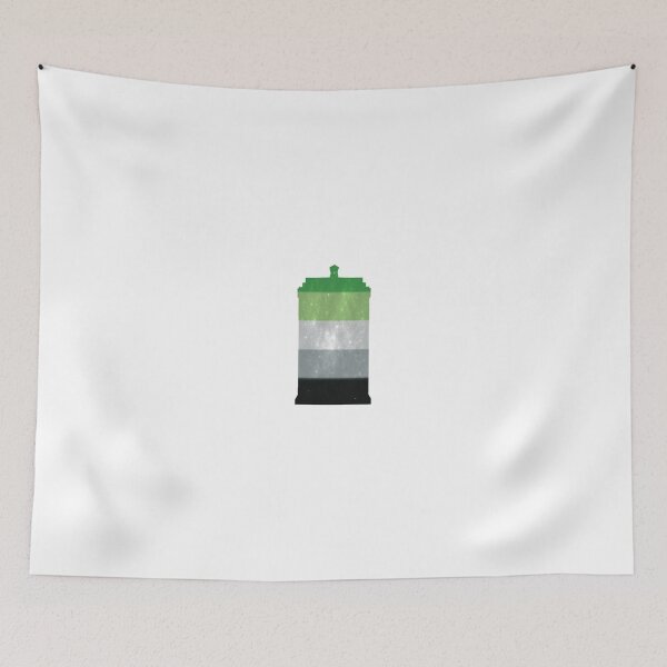 Item preview, Aro Pride Police Box designed and sold by shaneisadragon.