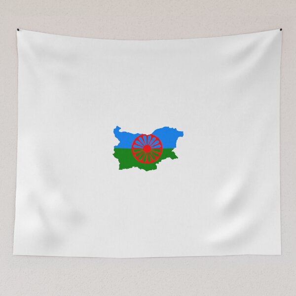 Item preview, Romani People Flag Map of Bulgaria  designed and sold by abbeyz71.