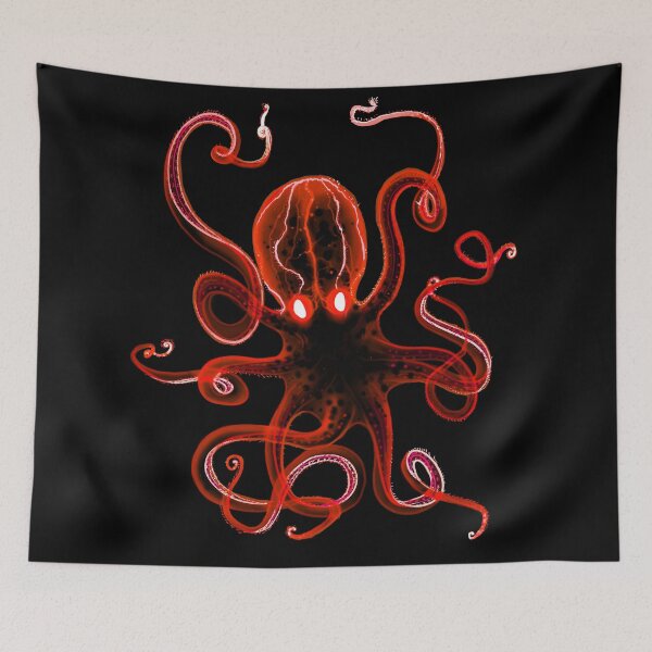 Item preview, Octopus Red designed and sold by DavidPeng.