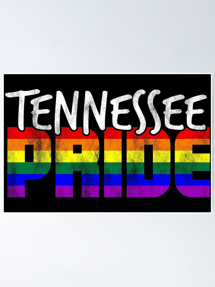 "Tennessee Pride LGBT Flag" Poster for Sale by valador Redbubble