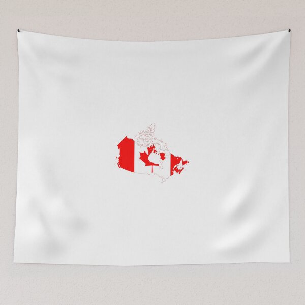 Item preview, Canada Flag Map  designed and sold by abbeyz71.