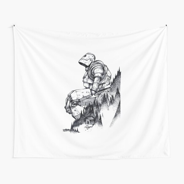 Iron Giant Tapestry