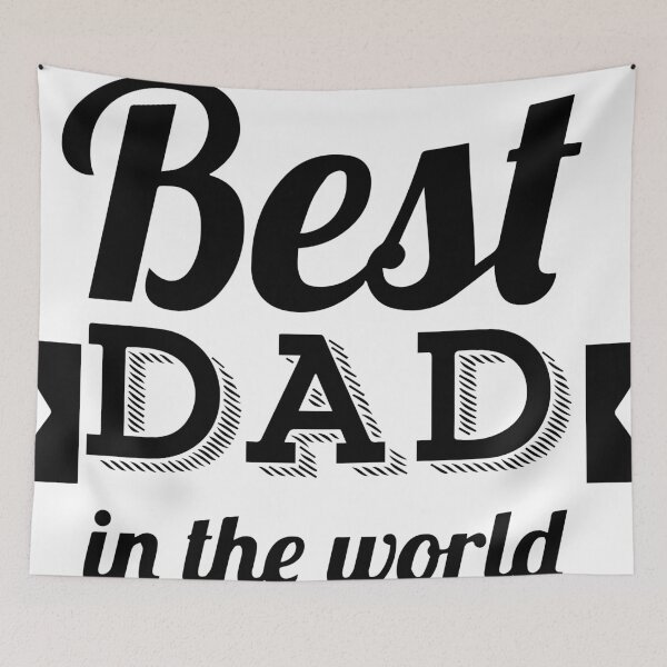 Item preview, Best Dad In The World - Father's Day designed and sold by 4ogo Design.