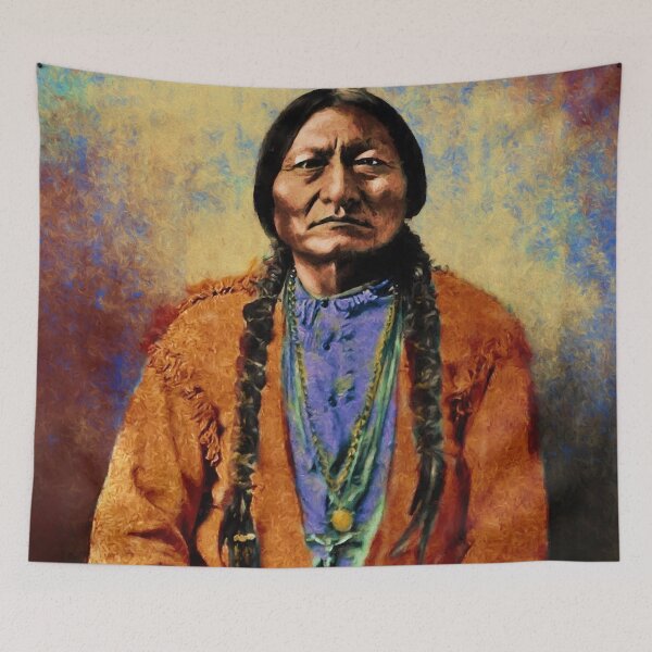 Item preview, Native American 2 Sitting Bull designed and sold by bloomingvine.