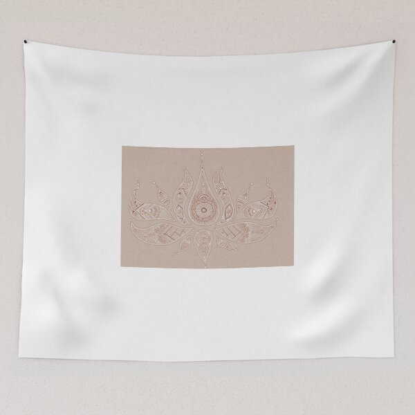 Item preview, Lotus Henna Flower  designed and sold by Ally Gracie.
