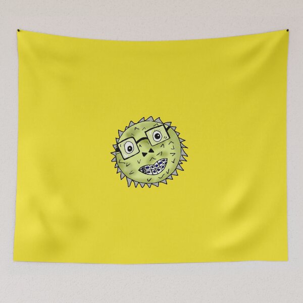 Item preview, Cute blow fish with glasses designed and sold by MNA-Art.