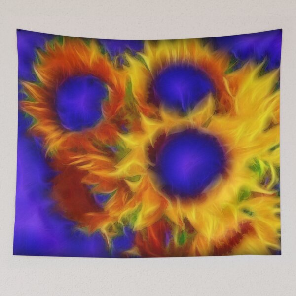 Item preview, Neon Sunflowers designed and sold by bloomingvine.