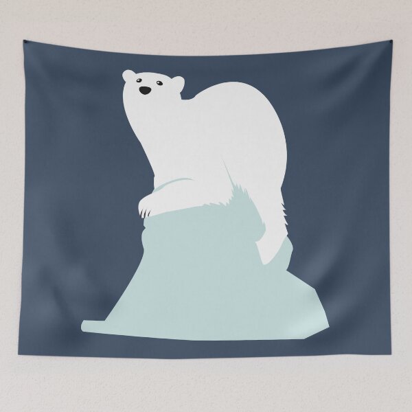 Item preview, Icebear on melting ice designed and sold by maismu.