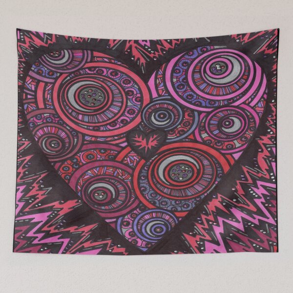 Item preview, Burning Heart designed and sold by ZaMoArts.