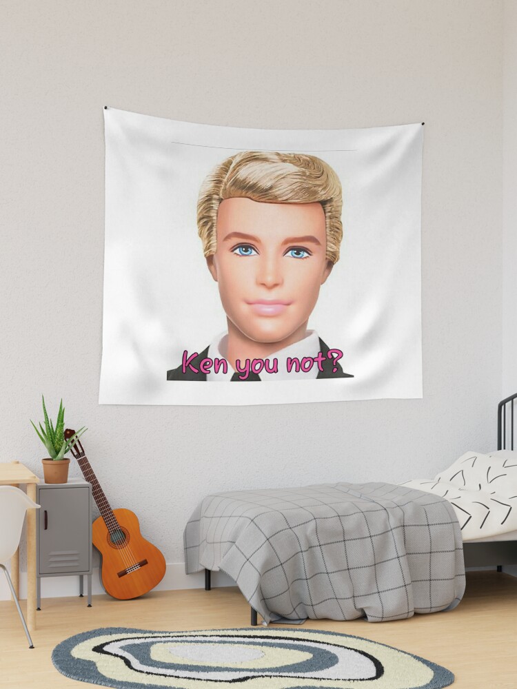 Ken Hearts Barbie Tapestry