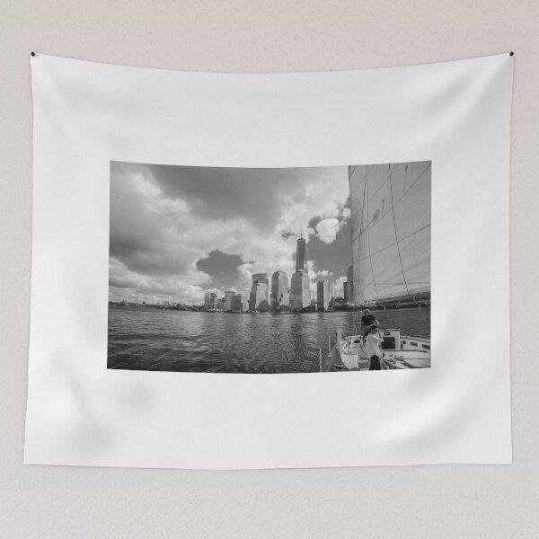 Item preview, Downtown Manhattan A View From A Yacht designed and sold by John Hall.