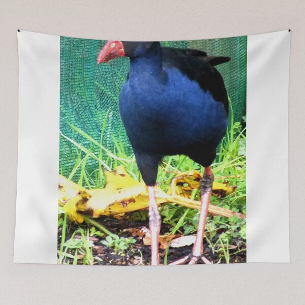Item preview, Purple Swamp Hen New Zealand icon designed and sold by sandysartstudio.